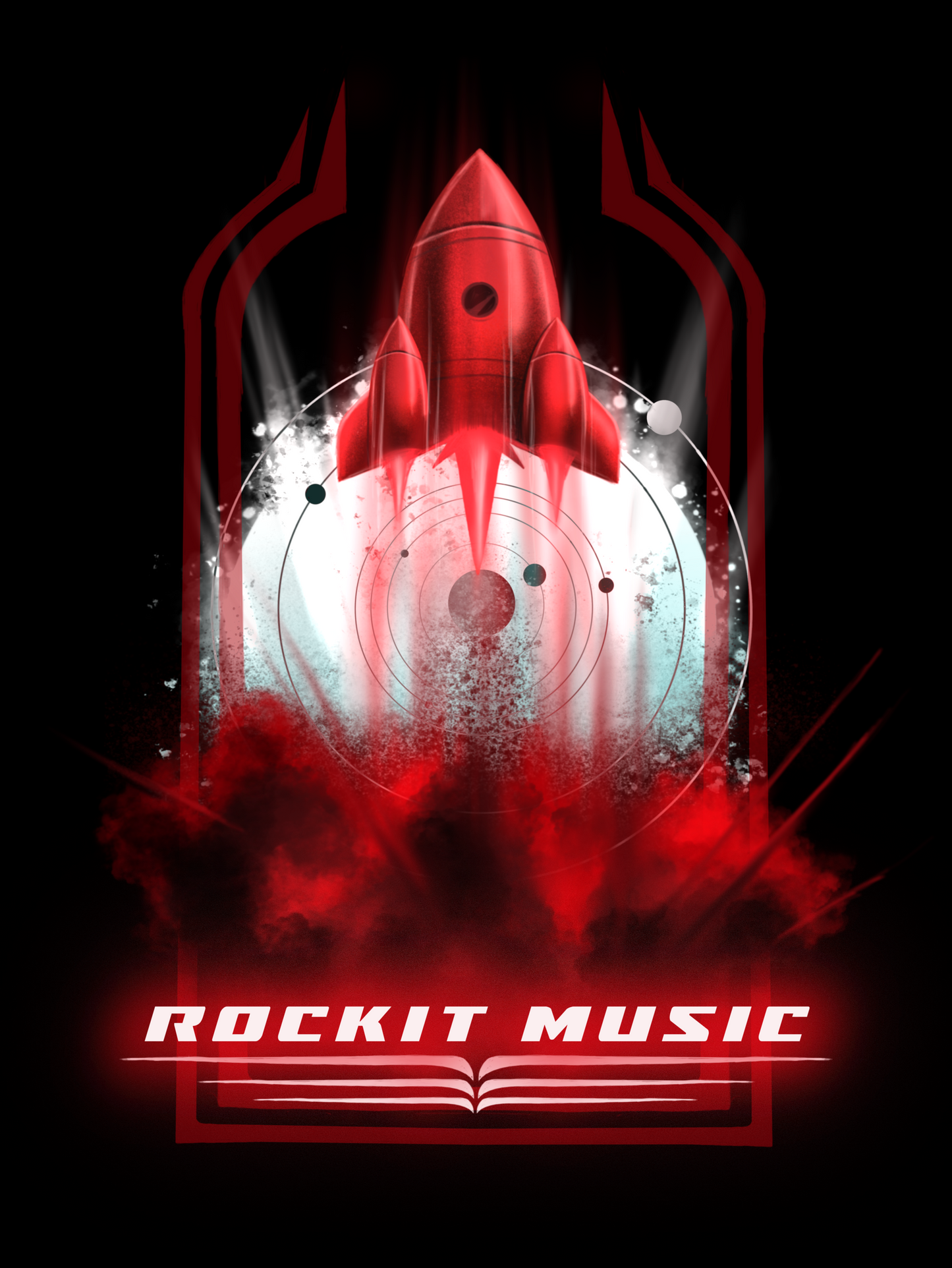 Rockit Music Poster - "Blast Off"