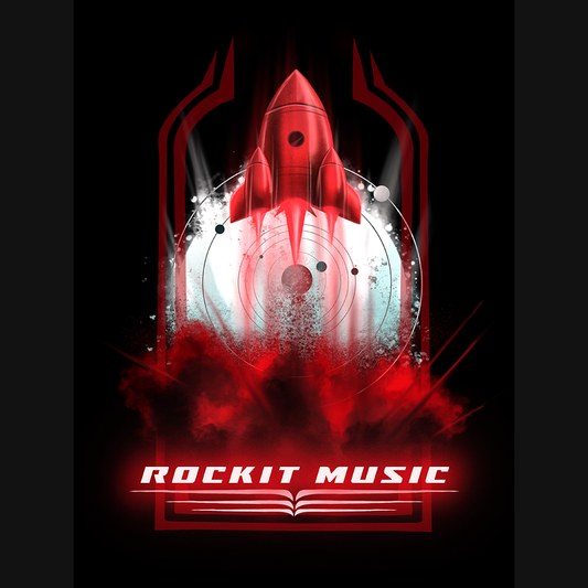 Rockit Music Poster - "Blast Off"