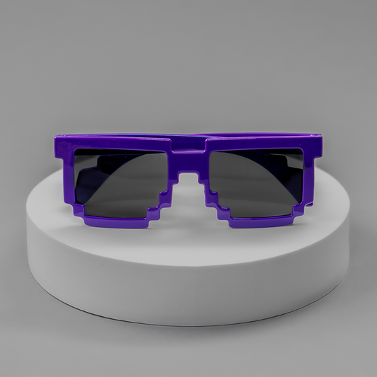 Purple Rockit Music Pixel Sunglasses